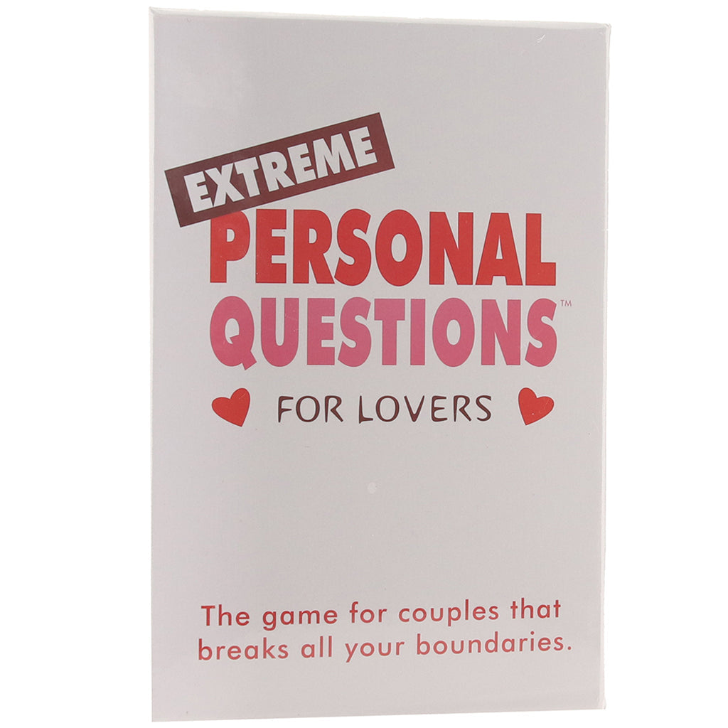 Extreme Personal Questions For Lovers Game Sensual Love > Games