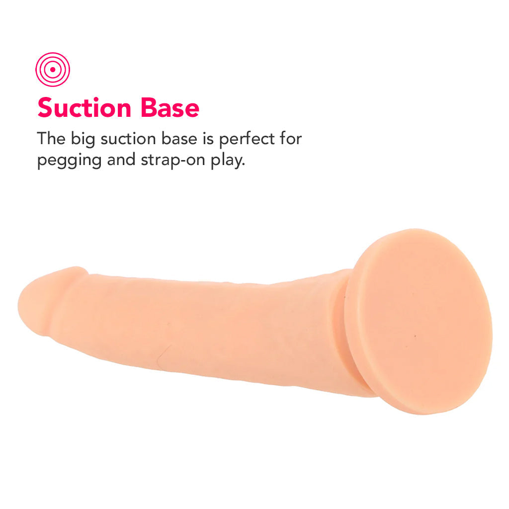 PinkCherry Premium 7.5 Inch Light Silicone Realistic Dildo Dildo Sex Toys > Realistic Dildos