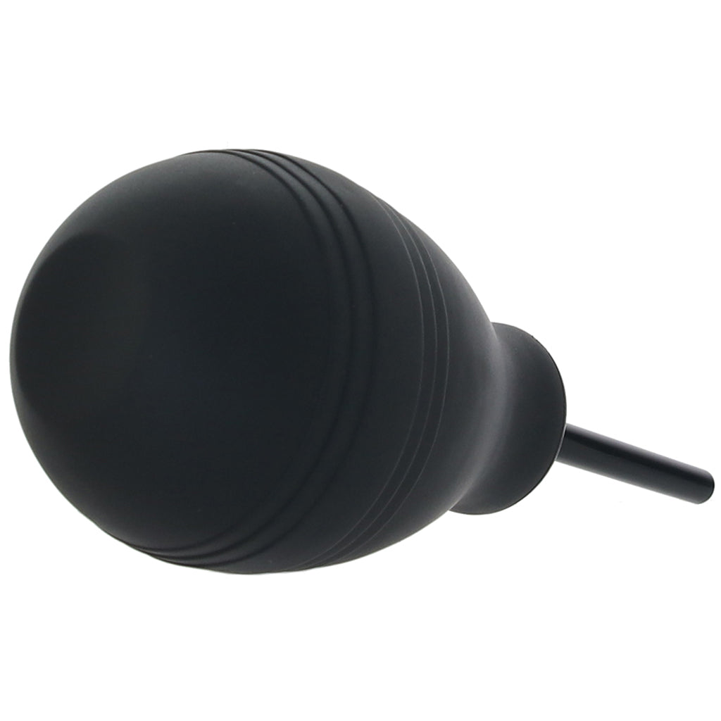 One-Way Anal Douche in Black Anal Sex Toys > Douche and Enema
