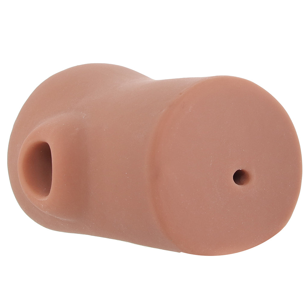 PDX Pussy Pounder Squeeze Stroker in Brown Male Masturbators > Pocket Strokers
