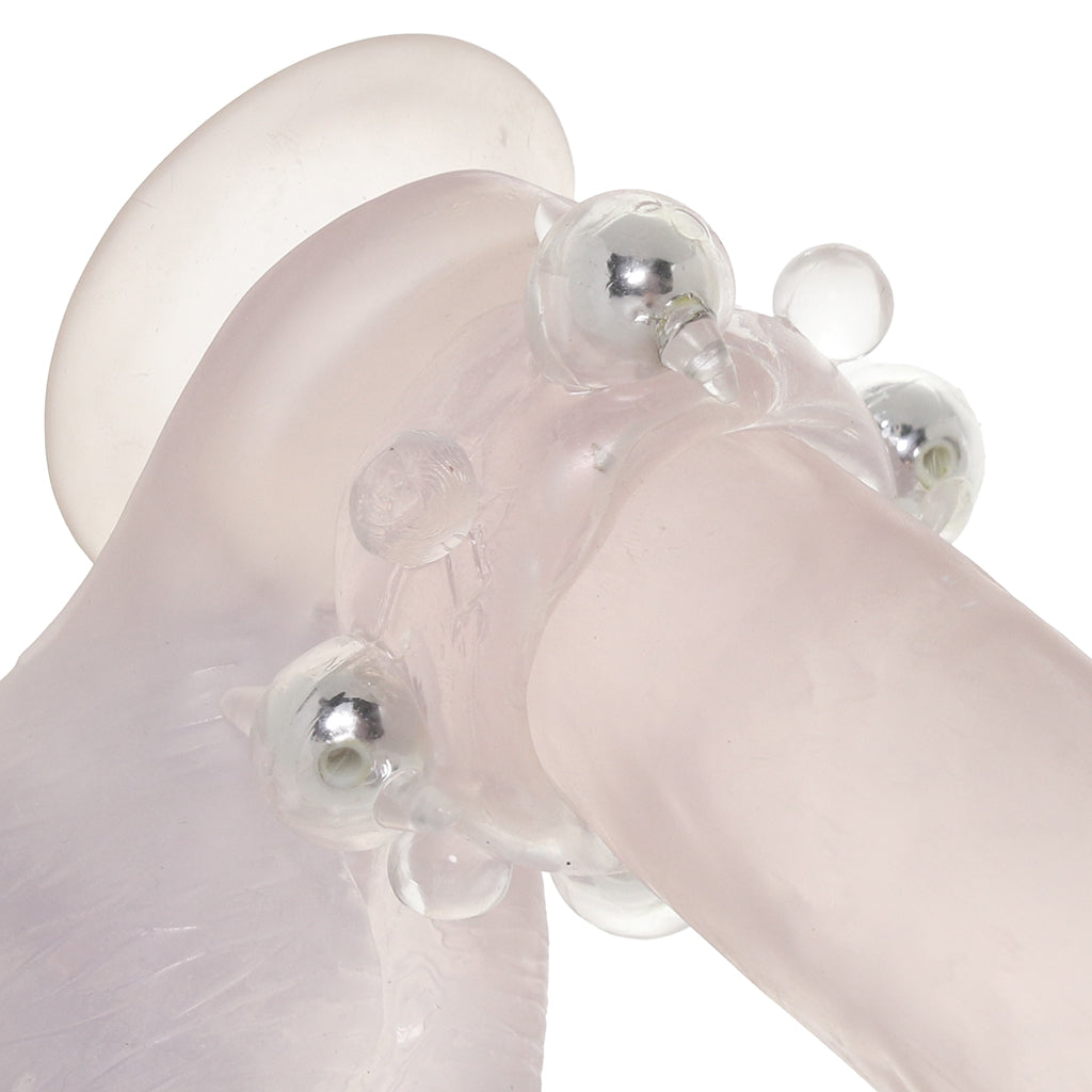 Basic Essential Enhancer Ring with Beads Cock Rings