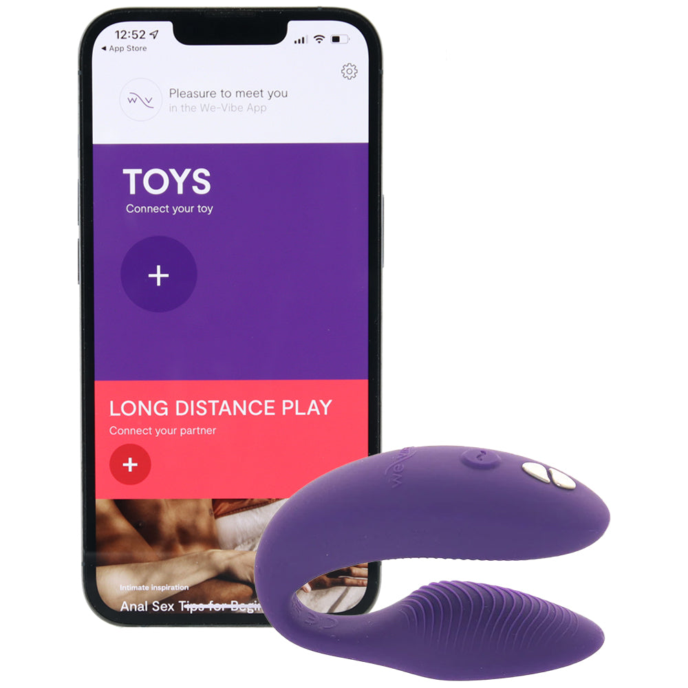 We-Vibe Sync 2 Couple's Vibe in Purple Vibrators > G-Spot Vibrators