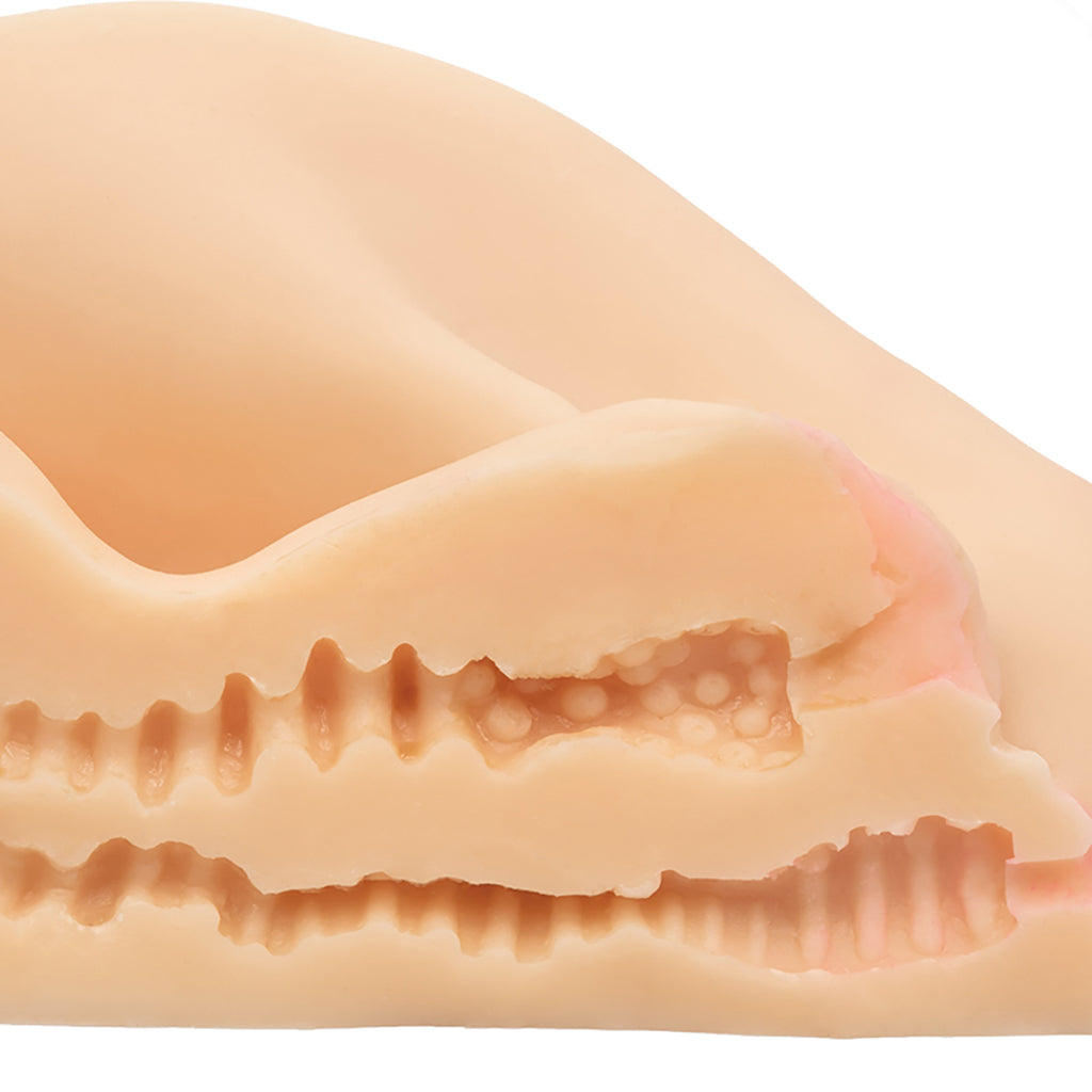 Stroke It Life-Size Pussy Masturbator in Light Male Masturbators > Full Sized