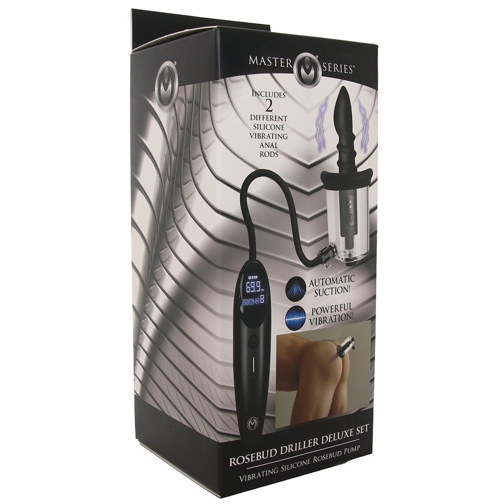 Master Series Rosebud Driller Deluxe Set Anal Sex Toys > Anal Vibrators
