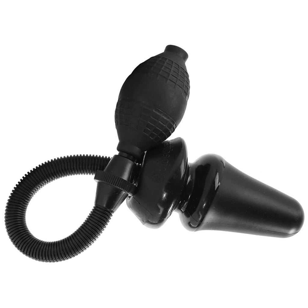 Anal Fantasy Inflatable Silicone Anal Plug in Black Anal Sex Toys > Butt Plugs