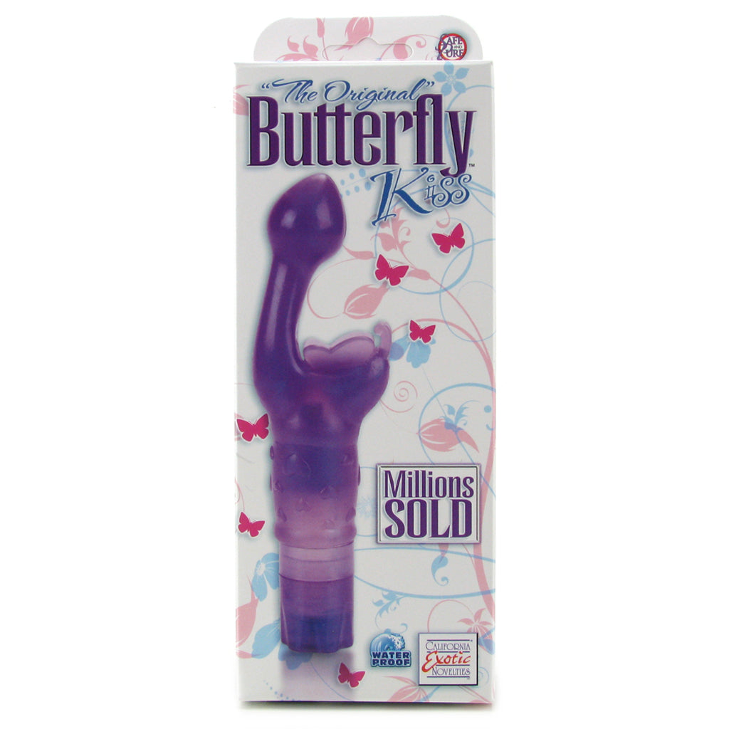 The Original Butterfly Kiss Vibe in Purple Vibrators > G-Spot Vibrators
