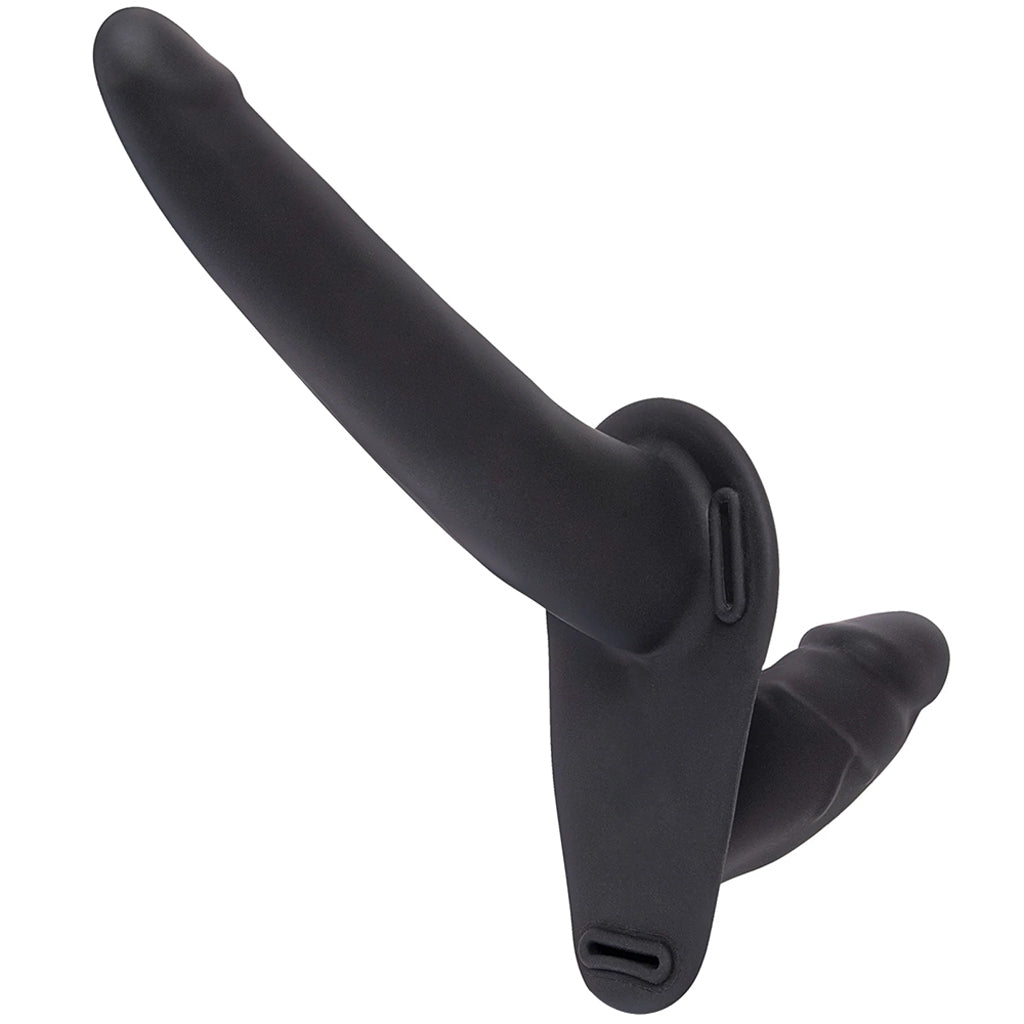 Lux Fetish Silicone Strap-On with Double Dildo Dildo Sex Toys > Strap-On and Harnesses