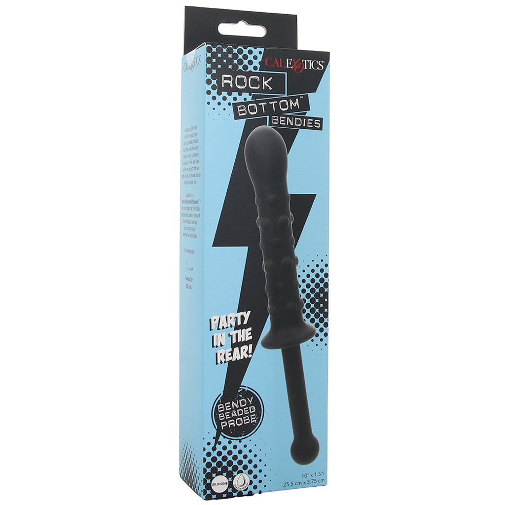 Rock Bottom Bendies Bendy Beaded Probe Dildo Sex Toys > Anal Dildos