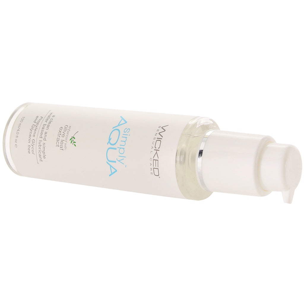 Simply Aqua Lube 4oz / 120ml Lubes and Lotions > Water Based Sex Lubes