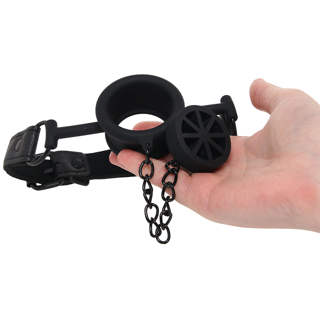 Nocturnal Collection Stopper Gag Bondage and Fetish > Ball Gags & Mouth Restraints