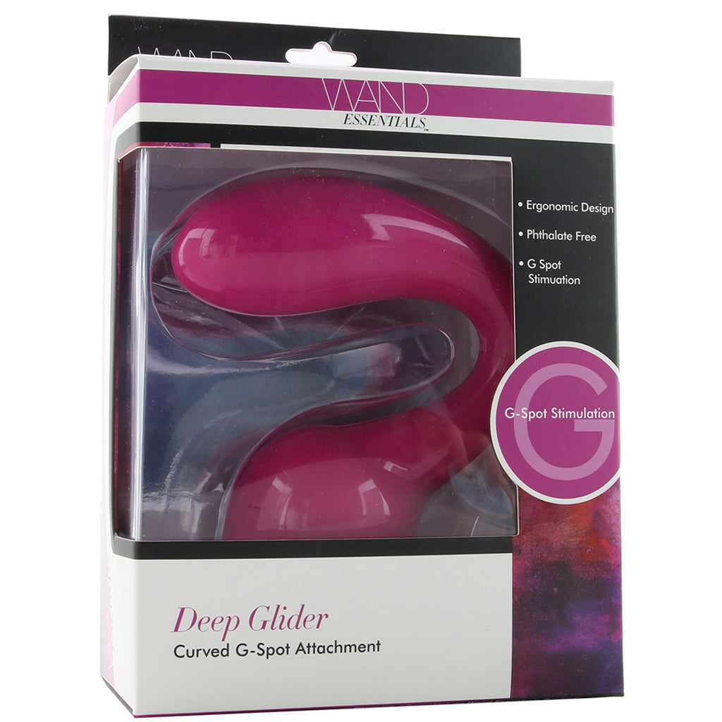 Wand Essentials Deep Glider Curved G-Spot Attachment Vibrators > Wands