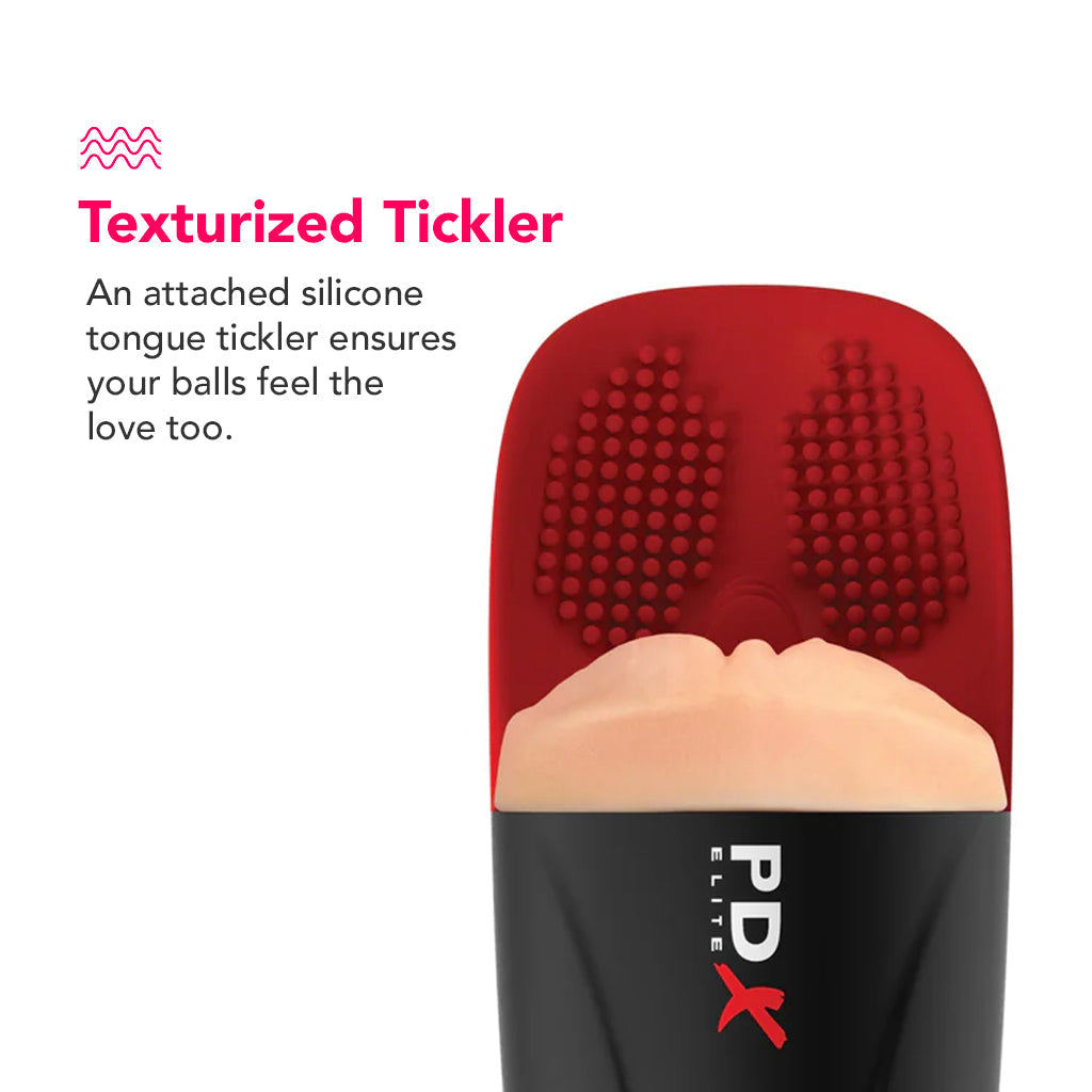 PDX Elite Fap-O-Matic Pro XL Suction Stroker in Light Male Masturbators > Auto Strokers