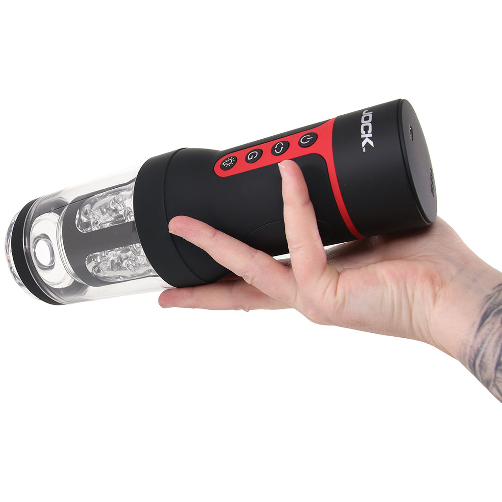 Jock Advanced Auto Spin Stroker Male Masturbators > Auto Strokers
