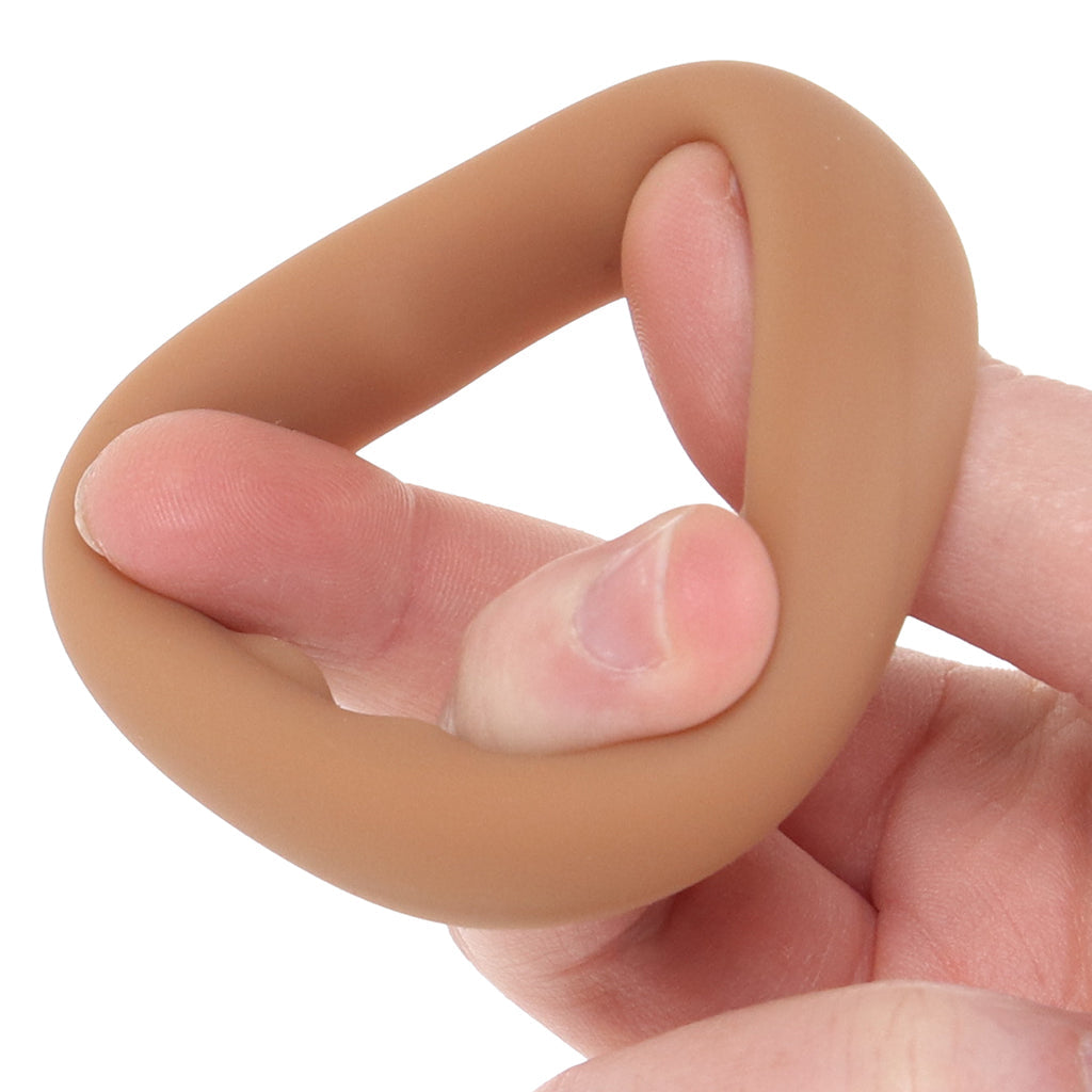 Gunner Liquid Silicone Super Stretch C-Ring in Tan Cock Rings