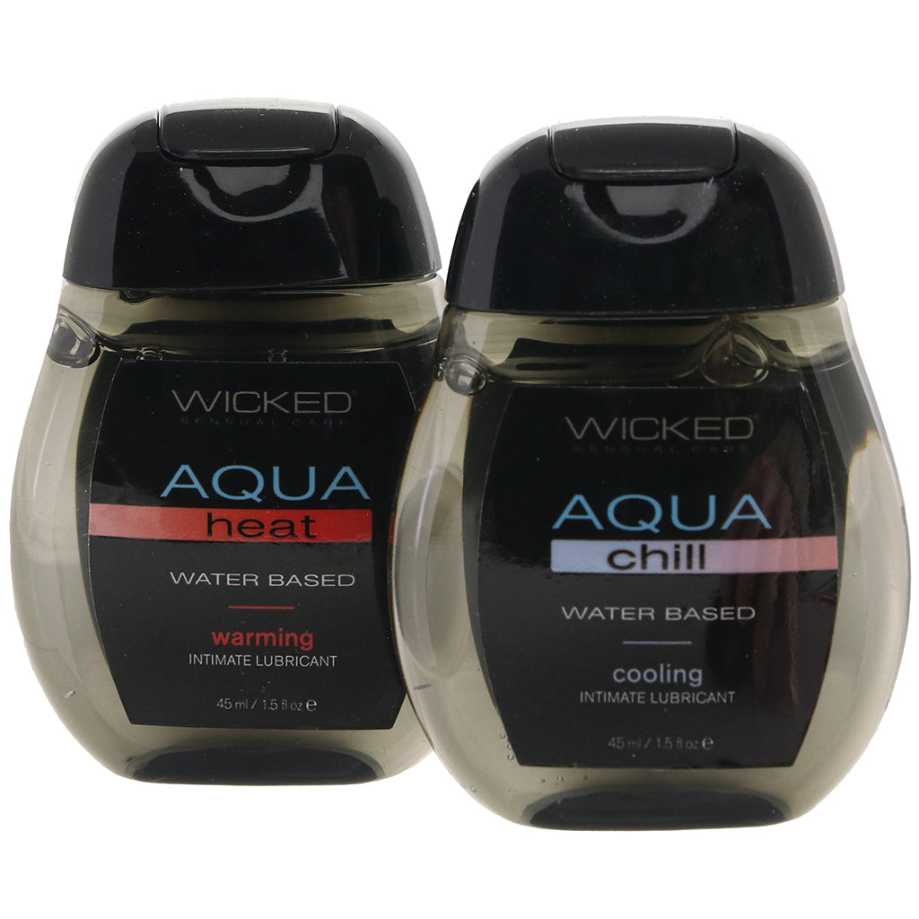 Chill + Heat Sensation Lube Kit Lubes and Lotions > Water Based Sex Lubes