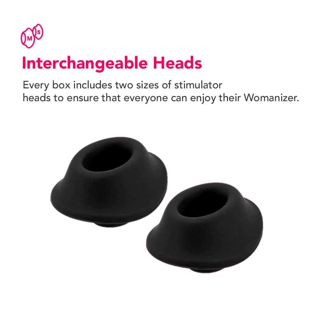 Womanizer Premium 2 Pleasure Air Stimulator in Black Vibrators > Clitoral Stimulators