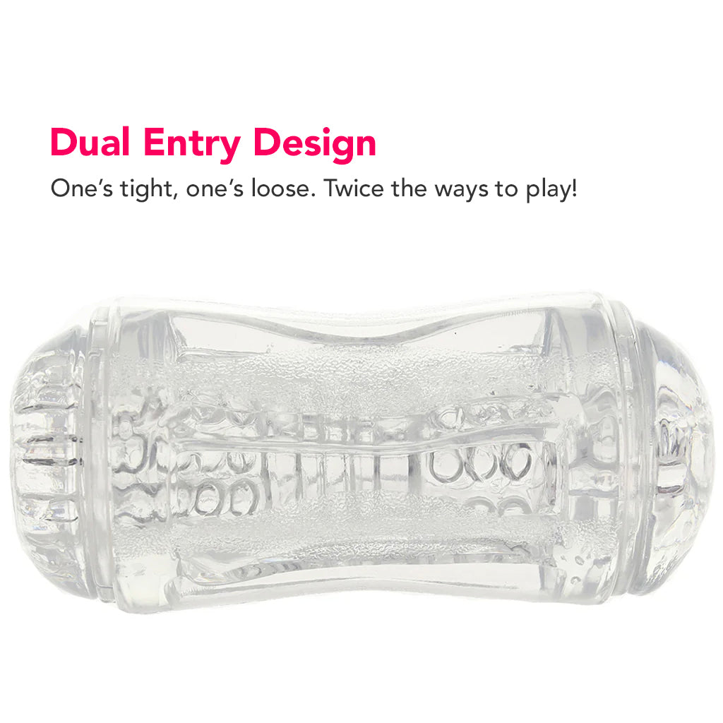 Gender X Double Fantasy Dual Ended Stroker Male Masturbators > Self-Contained Strokers