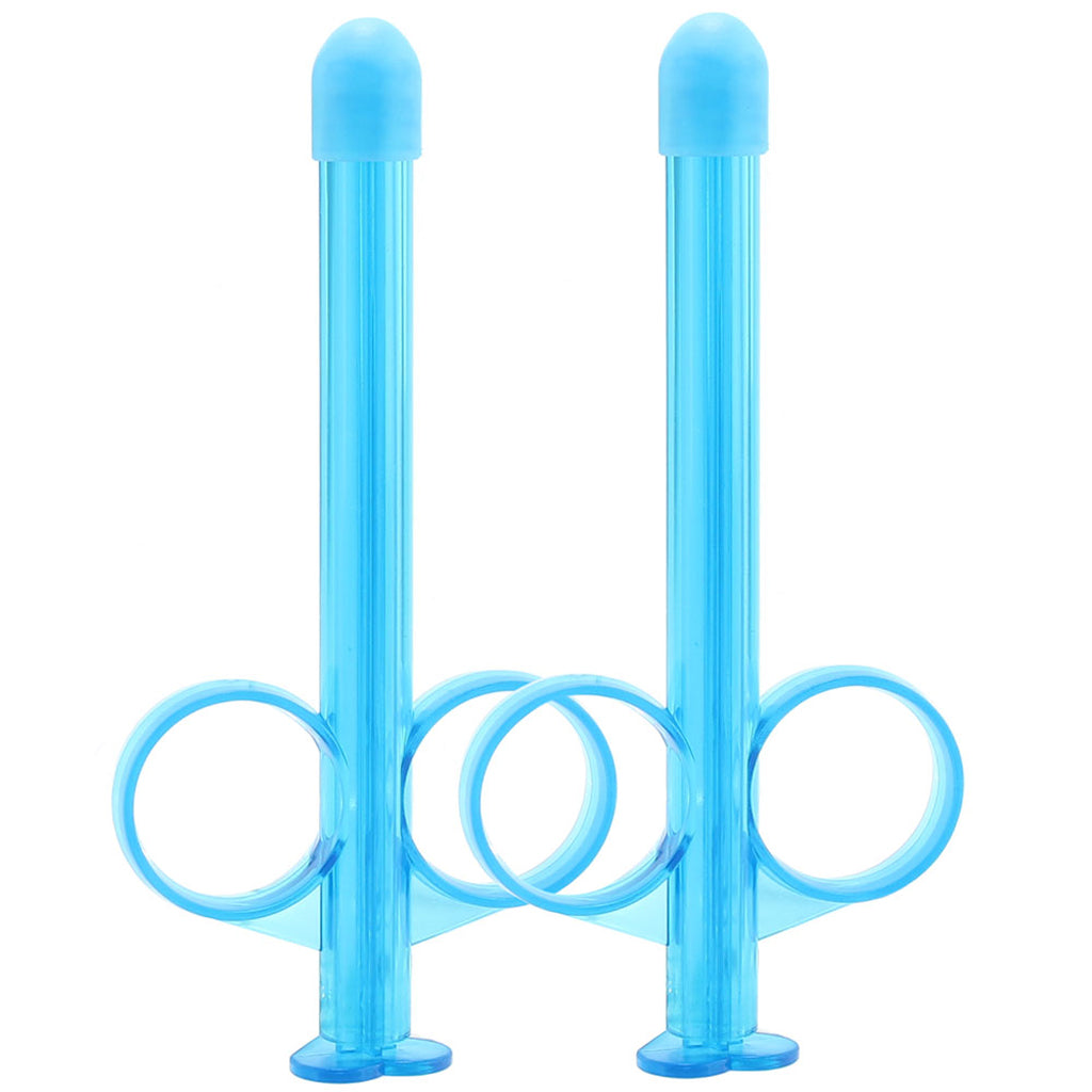 Lube Tube Applicator 2 Pack in Blue Anal Sex Toys > Douche and Enema