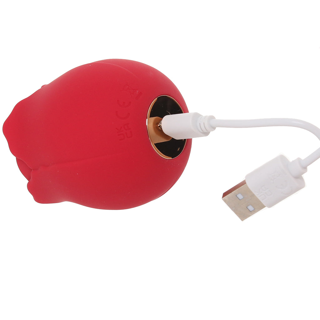 Inya The Vibrating Rose in Red Vibrators > Clitoral Stimulators