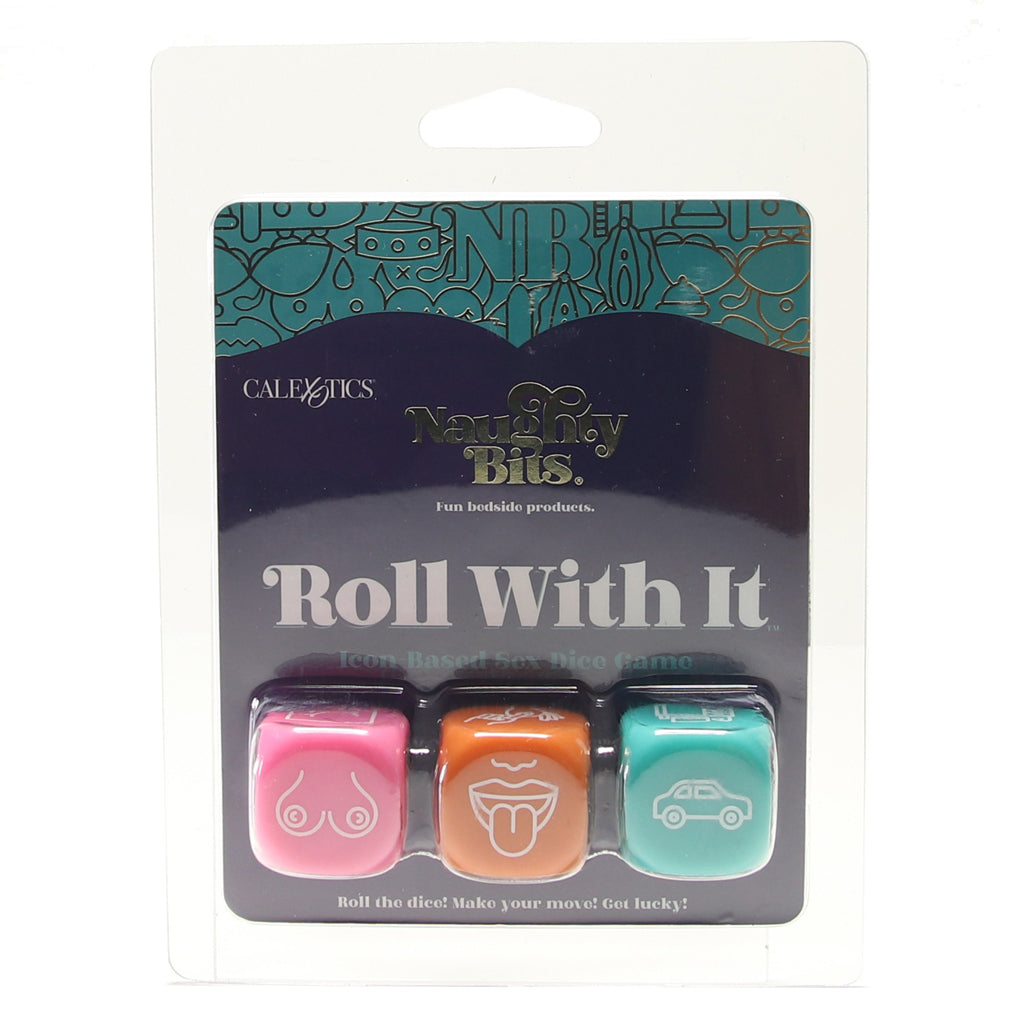 Naughty Bits Roll With It Sex Dice Game Sensual Love > Games