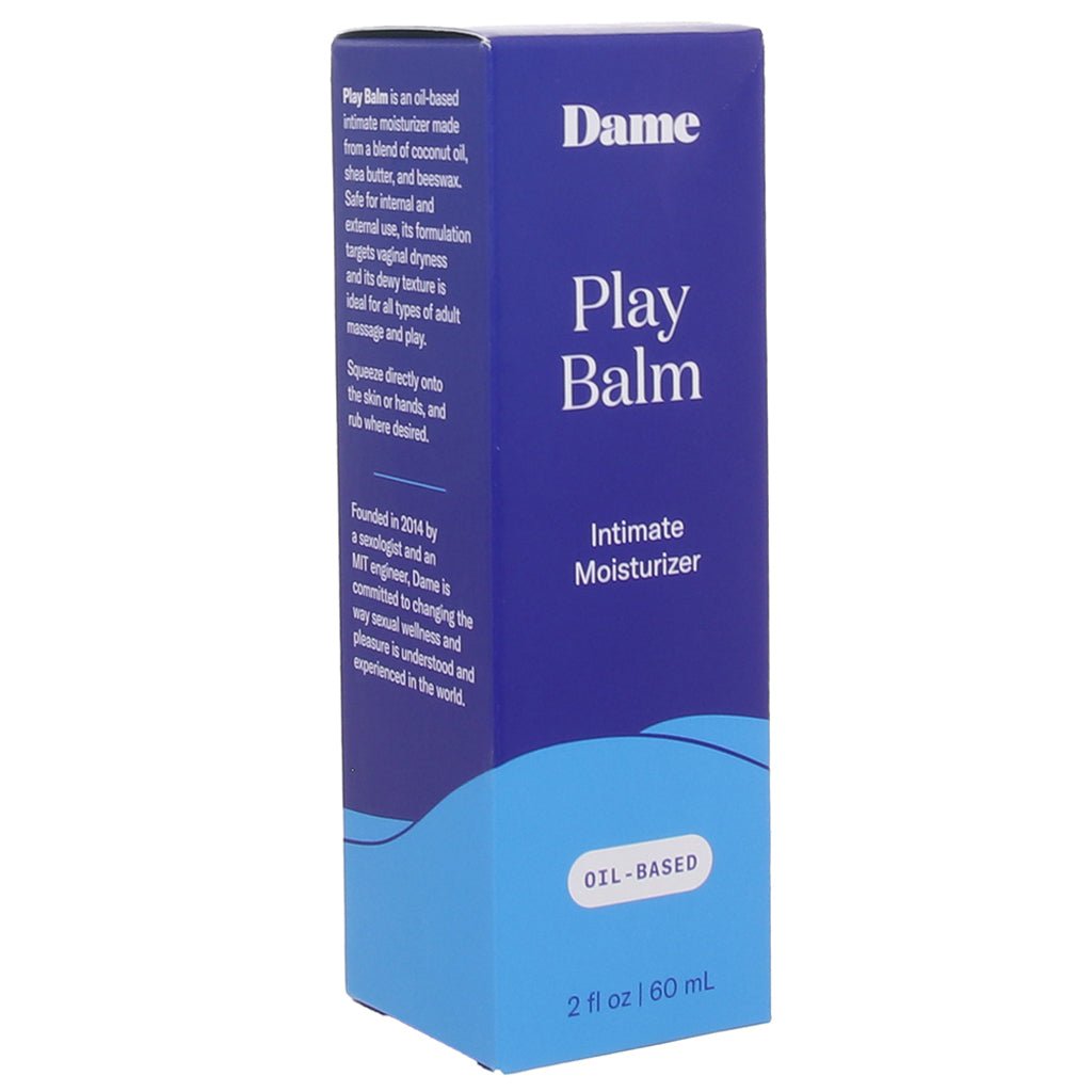 Play Balm Oil-Based Intimate Moisturizer in 2oz/60ml Lubes and Lotions > Oil Based Sex Lubes