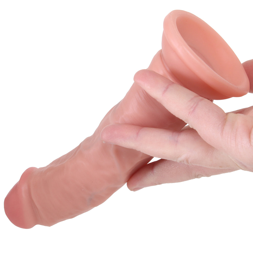 RealRock 6 Inch Vibrating Dildo in Light Dildo Sex Toys > Realistic Dildos