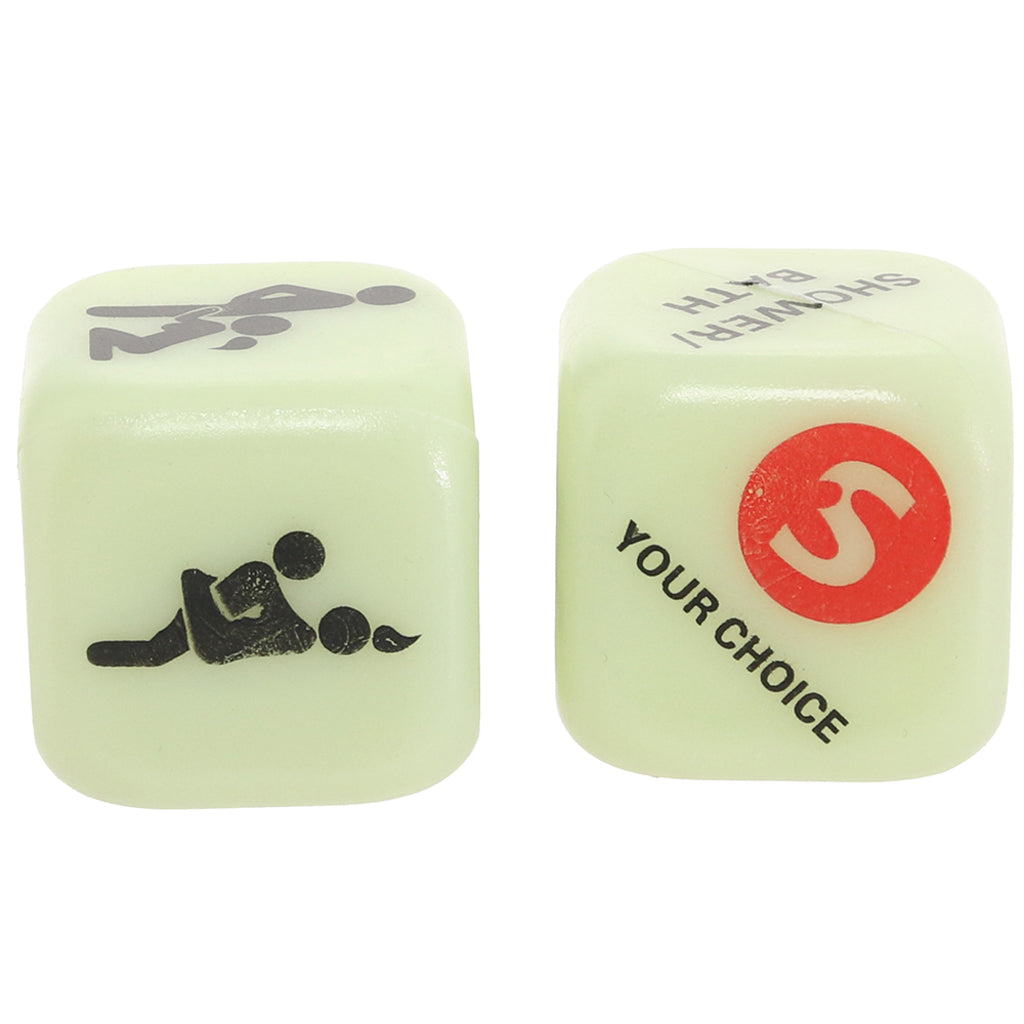 Glow in the Dark Sex Dice Sensual Love > Games