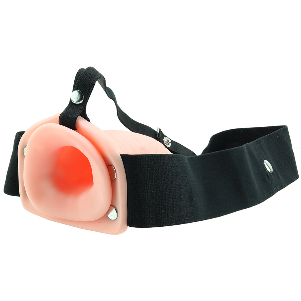 Dr. Skin 6 Inch Hollow Strap-On in Vanilla Dildo Sex Toys > Strap-On and Harnesses