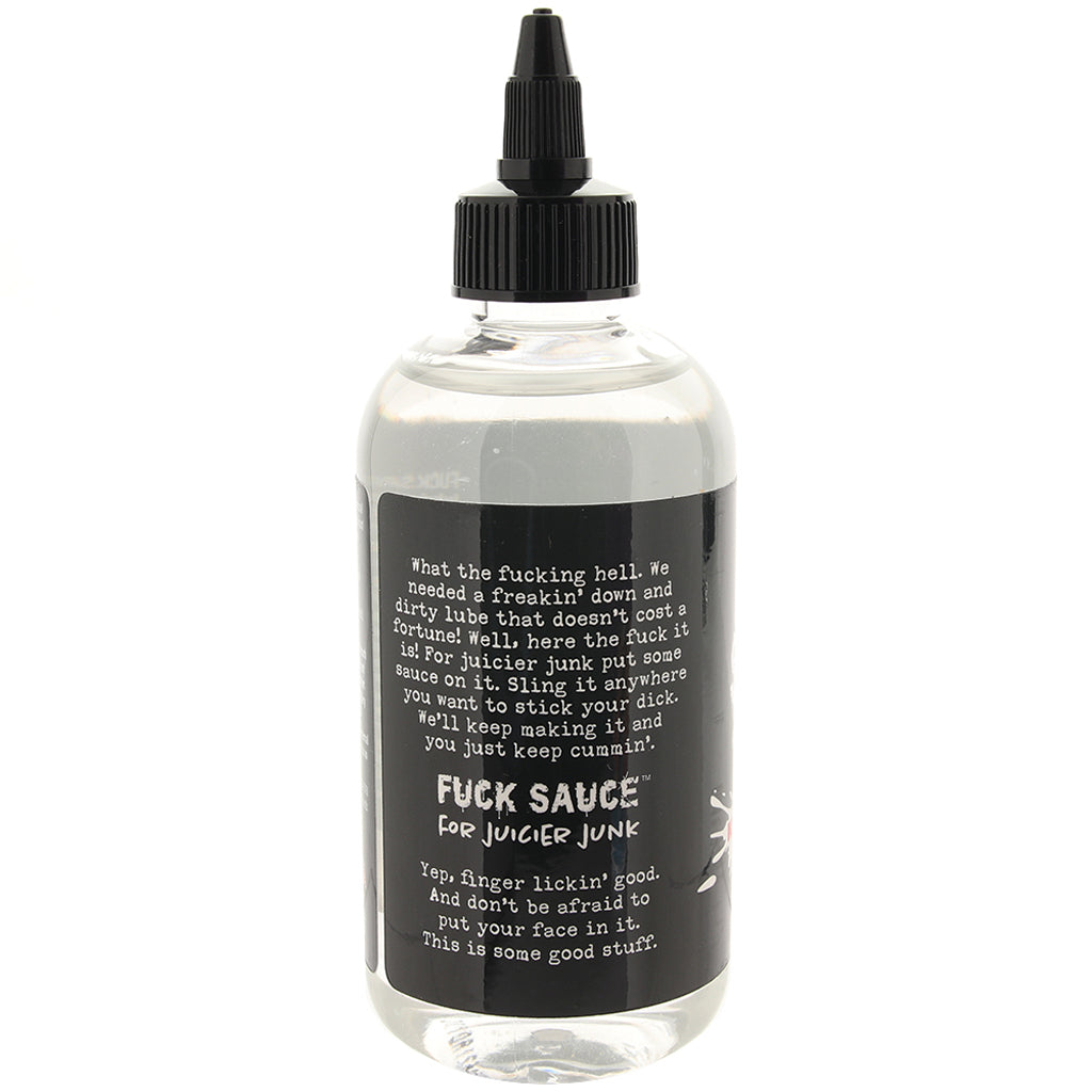F**k Sauce Water Based Lube 8oz/236.6ml Lubes and Lotions > Water Based Sex Lubes