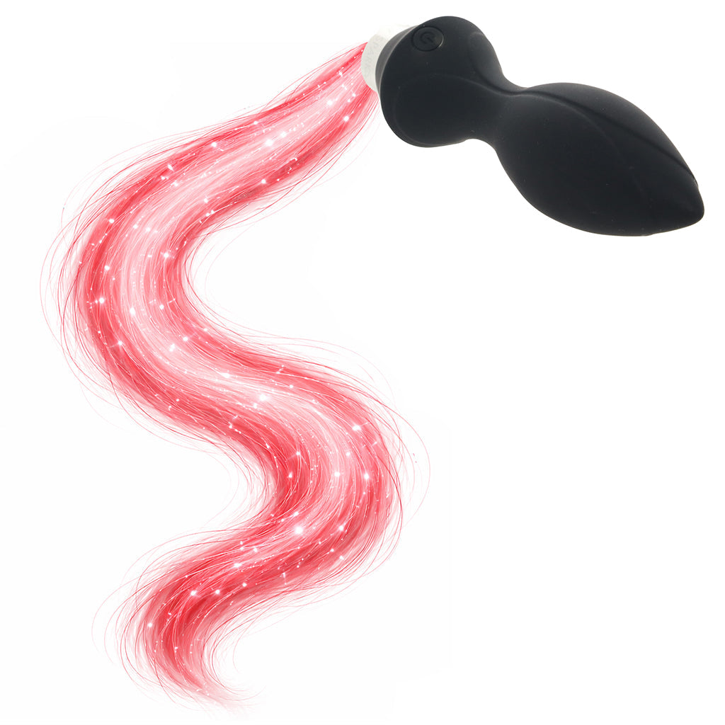 Booty Sparks Fiber Optic Vibrating Butt Plug Anal Sex Toys > Butt Plugs