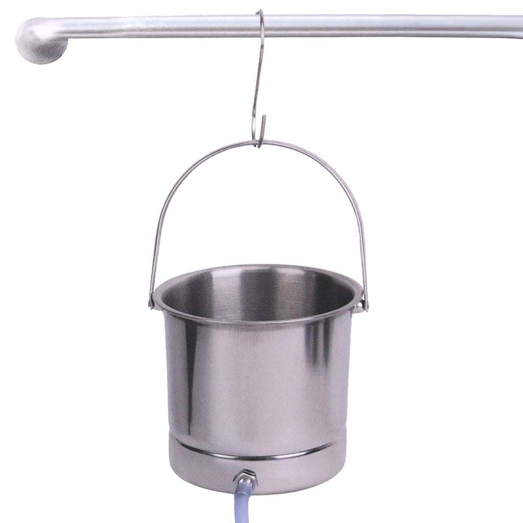 Aqua Clean 8 Piece Stainless Steel Bucket Set Anal Sex Toys > Douche and Enema