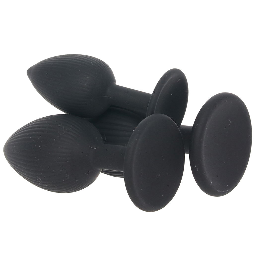 Renegade Triple Ace Silicone Butt Plug Kit Anal Sex Toys > Butt Plugs