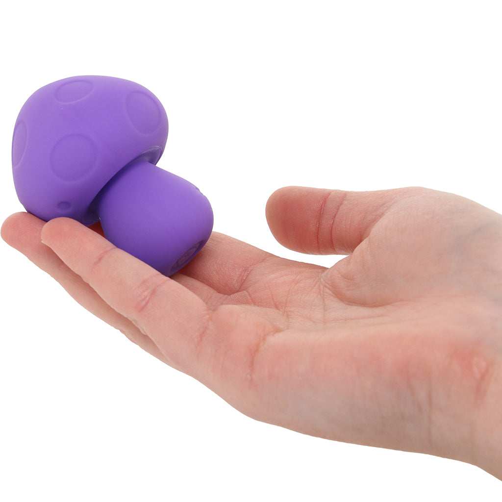 Mochi Silicone Mushroom Mini Vibe in Purple Vibrators > Clitoral Stimulators