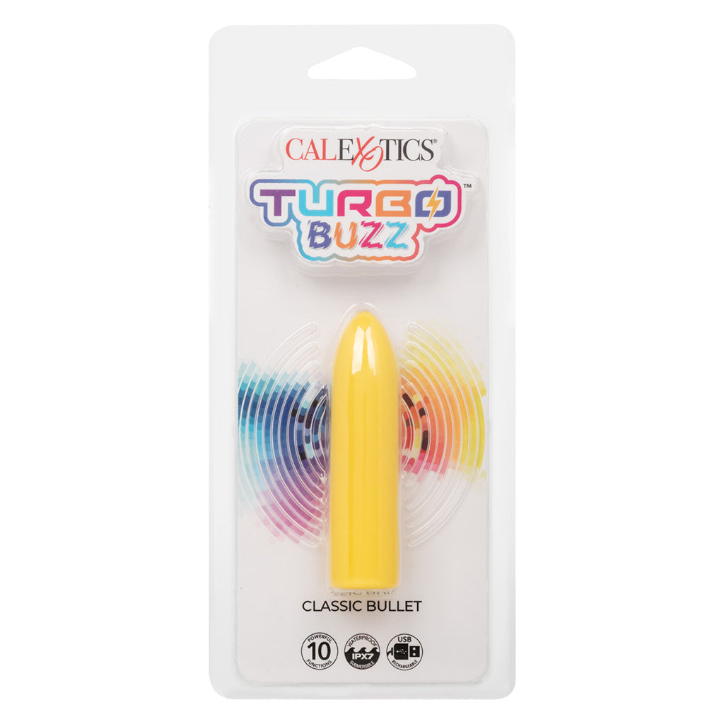 Turbo Buzz Classic Bullet Vibe in Yellow Vibrators > Bullet and Egg Vibrators