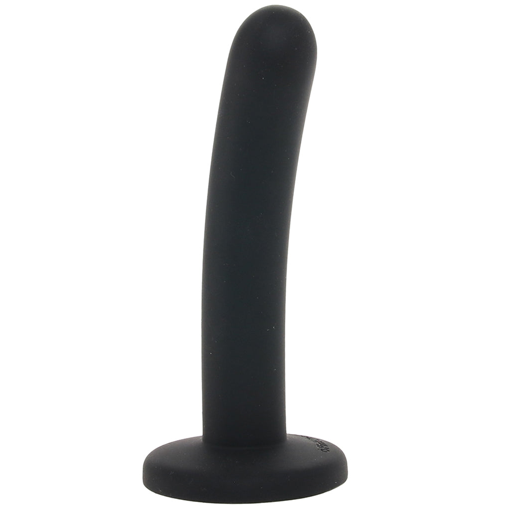 PinkCherry Premium 6 Inch Black Silicone Slim Anal Dildo Dildo Sex Toys > Anal Dildos