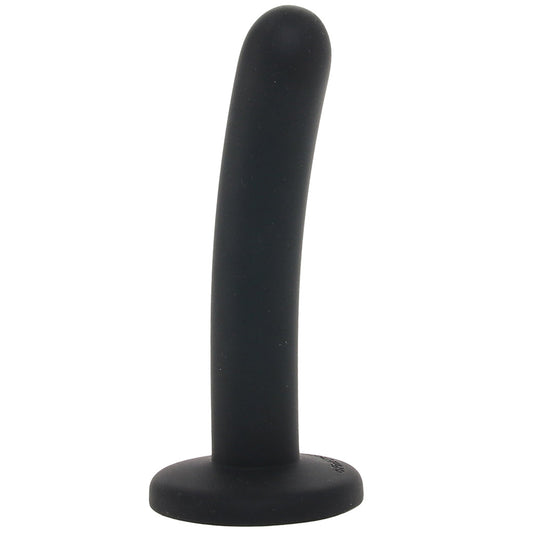 PinkCherry Premium 6 Inch Black Silicone Slim Anal Dildo Dildo Sex Toys > Anal Dildos