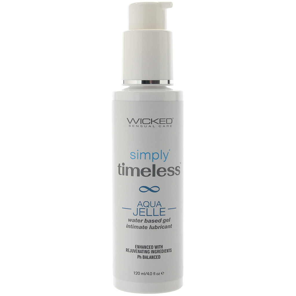 Simply Timeless for Menopause Aqua Jelle Lube 4oz/120ml Lubes and Lotions > Water Based Sex Lubes
