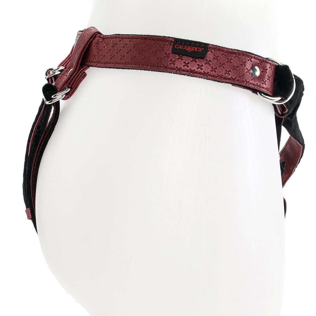 Her Royal Harness The Regal Duchess in Red Dildo Sex Toys > Strap-On and Harnesses
