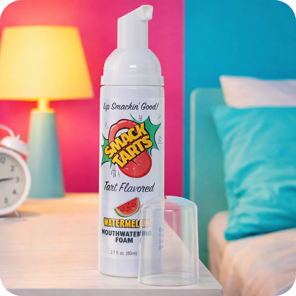 Smack Tarts Mouthwatering Foam 2.7oz/80ml in Watermelon Lubes and Lotions > Flavored Sex Lubes