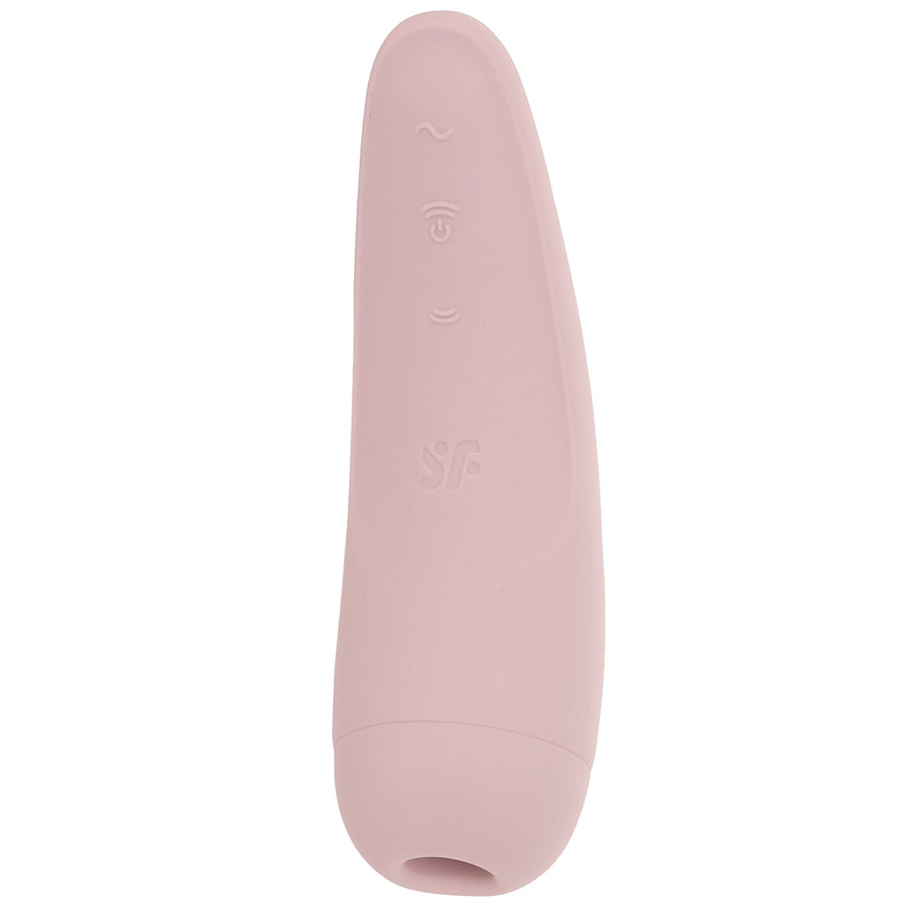 Satisfyer Curvy 2+ Air Pulse Stimulator in Pink Vibrators > Clitoral Stimulators