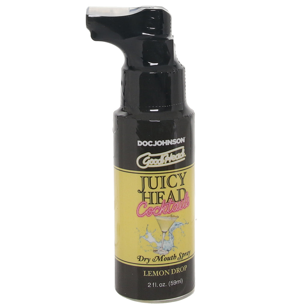 GoodHead Juicy Mouth Spray 2oz/59ml in Lemon Drop Lubes and Lotions > Flavored Sex Lubes
