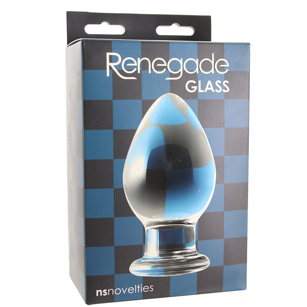 Renegade Knight Glass Plug Anal Sex Toys > Butt Plugs
