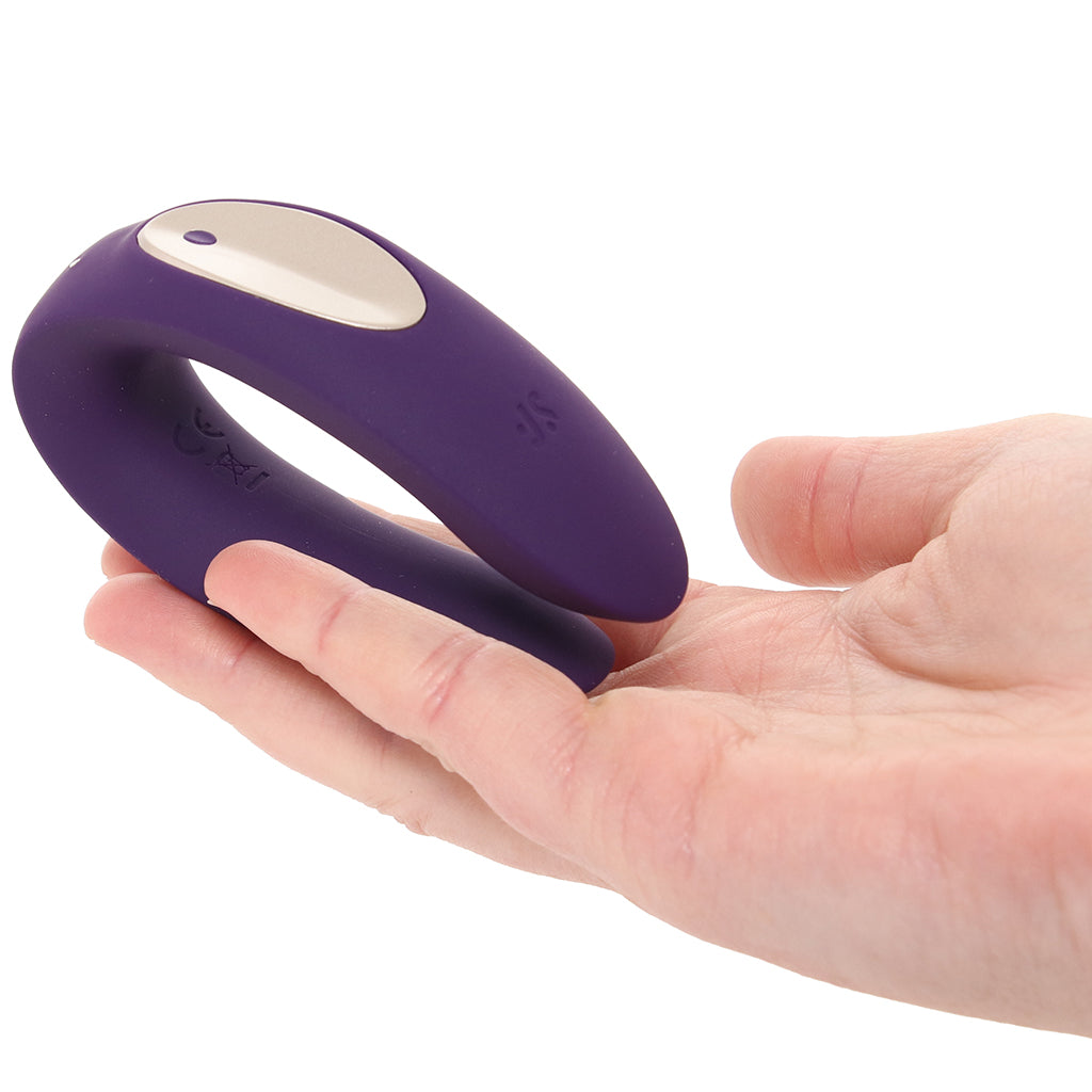 Satisfyer Double Plus Remote Partner Vibe Vibrators > Wearable & Panty Vibrators