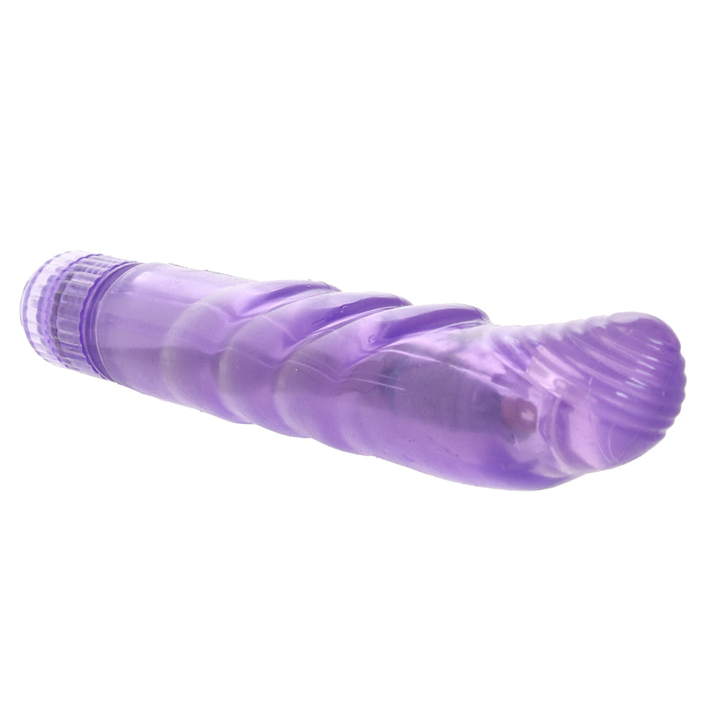 Basic Essentials Slim Softee Vibe in Purple Vibrators > G-Spot Vibrators