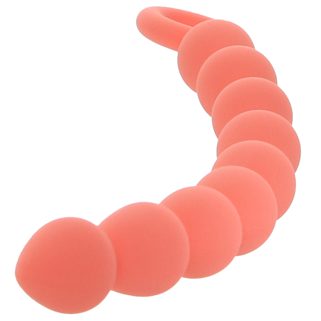 S&M Peaches 'n CreaMe Silicone Anal Beads Anal Sex Toys > Anal Beads