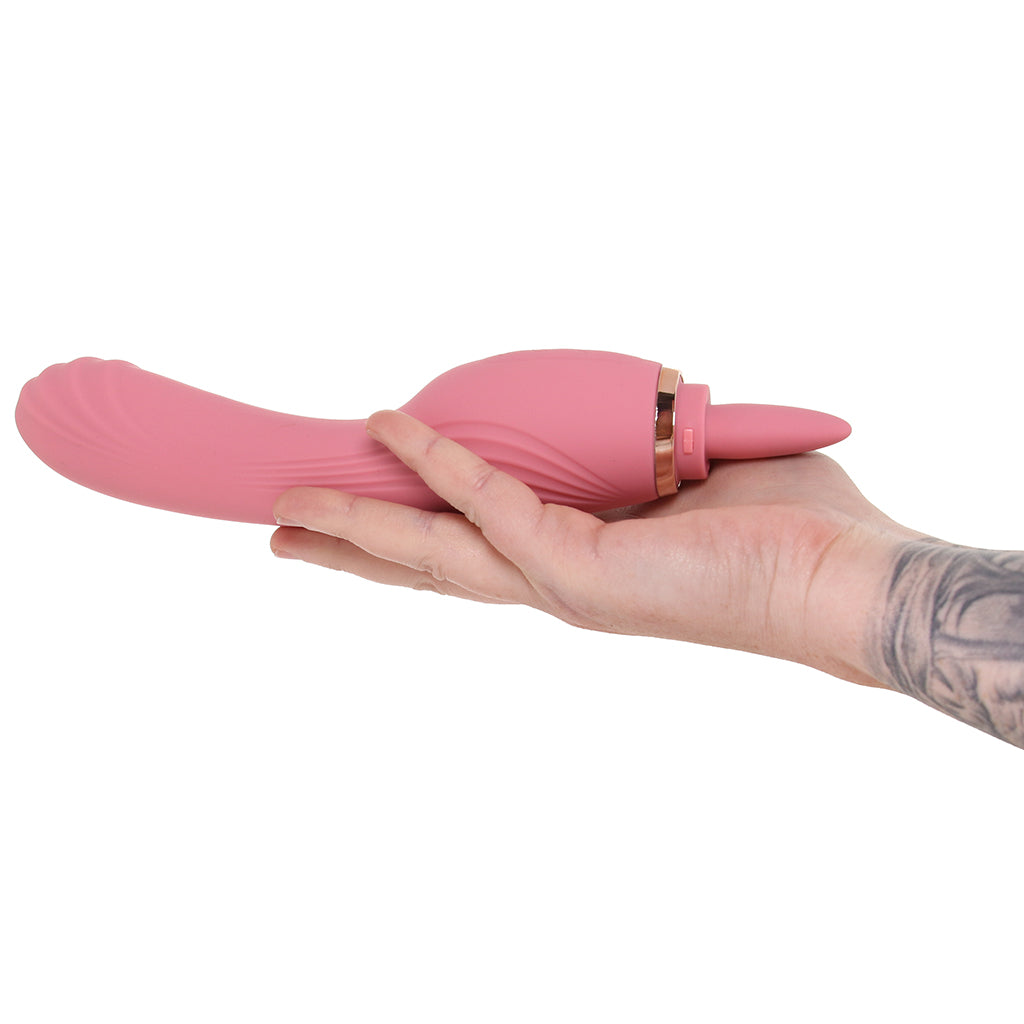Le Wand Lick 3-in-1 Double-Ended Vibe Vibrators > Clitoral Stimulators