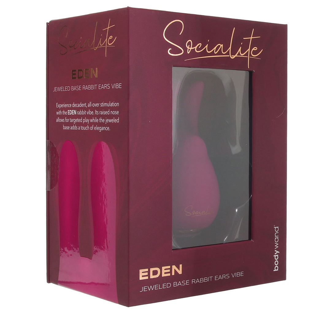 BodyWand Socialite Eden Rabbit Ears Vibe Vibrators > Clitoral Stimulators