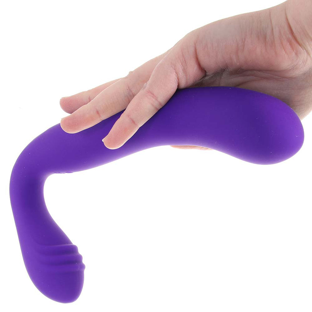 Rechargeable Love Rider Strapless Strap-On in Purple Vibrators > Strap-On & Wearable