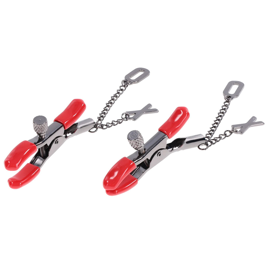 Ex's & Oh's Nipple Clamps Bondage and Fetish > Nipple Stimulators & Clamps