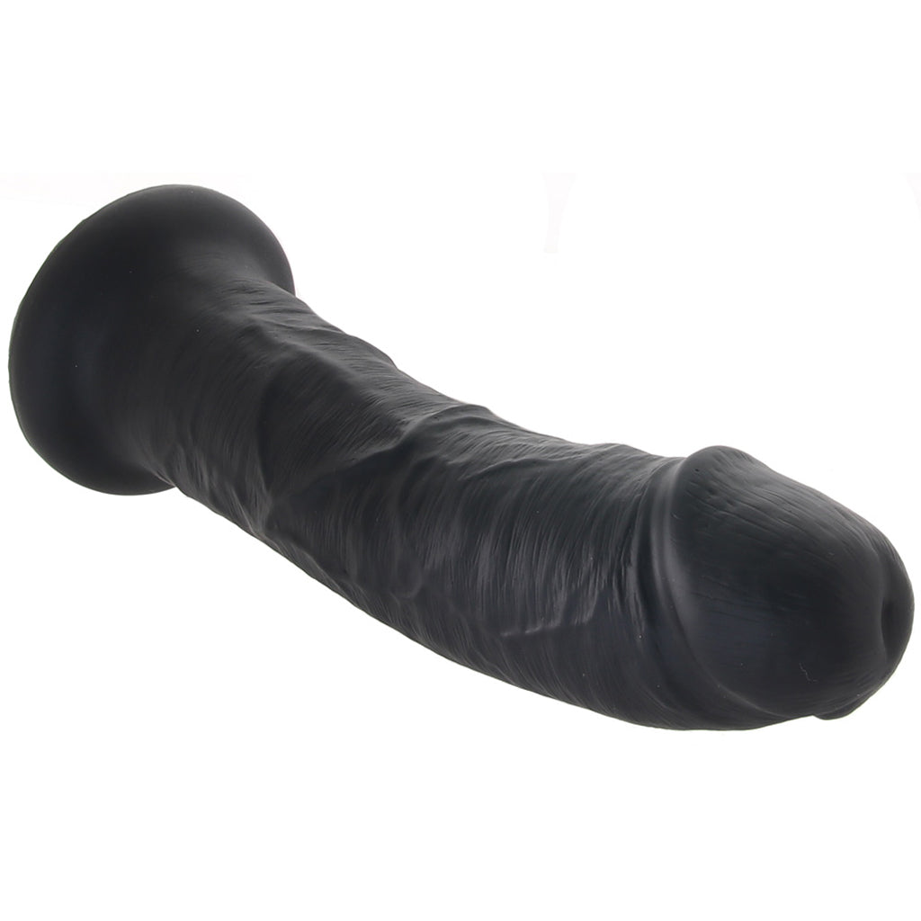 Colours Pleasures 7 Inch Girth Dildo in Black Dildo Sex Toys > Realistic Dildos